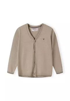 Кардиган CASUAL V-NECK MINOTI, светло-серый