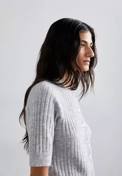 Кардиган CATHIA Baum und Pferdgarten, серый