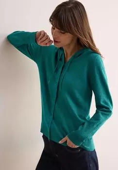 Кардиган Cecil, темно-зеленый