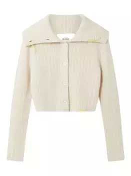 Кардиган Celine в рубчик Axel Arigato, нейтральный