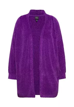 Кардиган CHENILLE OPEN VORM Ulla Popken, цвет Berry