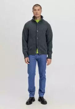 Кардиган CHUNKY hessnatur, серый