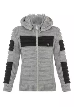 Кардиган Cipo & Baxx, цвет grey anthracite