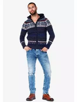 Кардиган Cipo & Baxx, цвет navyblue