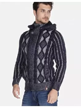 Кардиган Cipo & Baxx Jacke, темно-синий