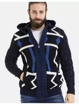Кардиган Cipo & Baxx Jacken, цвет NAVYBLUE