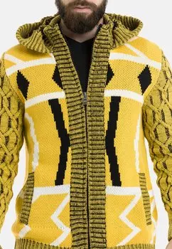 Кардиган Cipo & Baxx, желтый