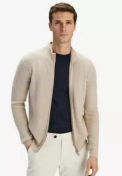 Кардиган CLASSIC ZIP-UP John Henric, бежевый