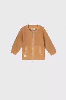 Кардиган Coccodrillo мед с карманами