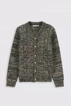 Кардиган Coccodrillo разноцветные с декоративным переплетением