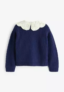 Кардиган COLLAR REGULAR FIT Next, синий