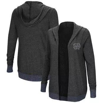 Кардиган Colosseum Notre Dame Fighting Irish, угольный