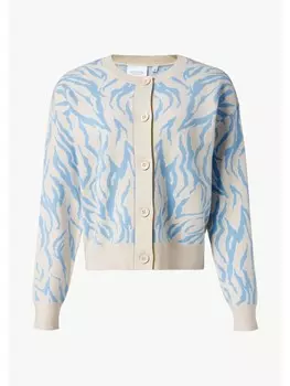 Кардиган comma CI Strickjacke langarm, синий