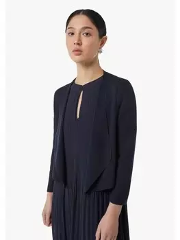 Кардиган comma Strickjacke 3/4 Arm, синий