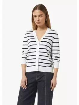 Кардиган comma Strickjacke langarm, белый