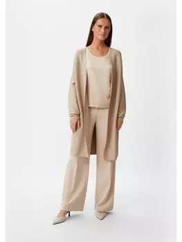 Кардиган comma Strickjacke langarm, бежевый