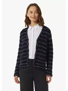 Кардиган comma Strickjacke langarm, синий