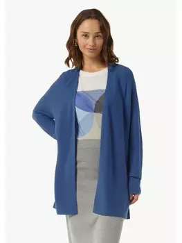 Кардиган comma Strickjacke langarm, синий