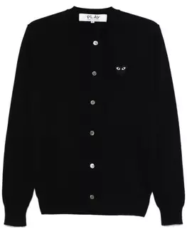 Кардиган Comme Des Garons Play Black Heart, черный