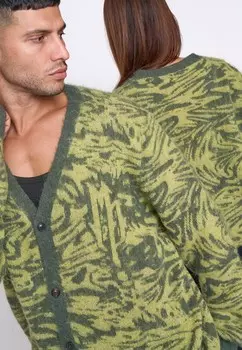 Кардиган CONCRETE Multiply Apparel, хаки