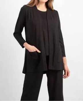 Кардиган Core Travel черного цвета habitat