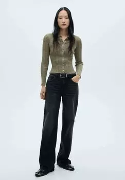 Кардиган COTILLON Mango, зеленый