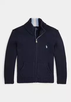 Кардиган COTTON FULL-ZIP JUMPER Ralph Lauren, темно-синий