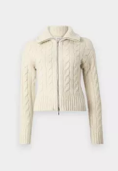 Кардиган COZY FULL ZIP Hollister Co., бежевый