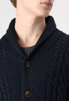 Кардиган CRAIG SHAWL NECK Jack & Jones, темно-синий