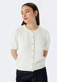 Кардиган CREW NECK Koton, бежевый