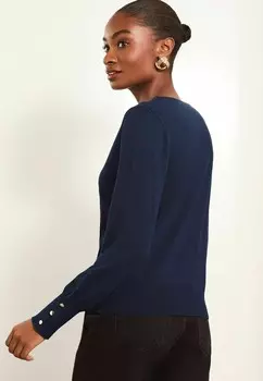 Кардиган CREW NECK REGULAR FIT Lipsy, синий