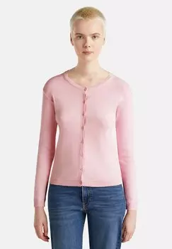 Кардиган CREW NECK United Colors of Benetton, розовый