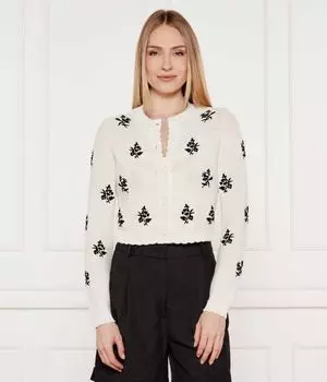 Кардиган Cropped fit Twinset, экрю