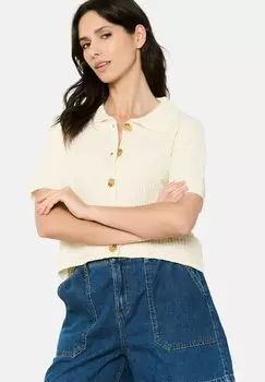 Кардиган CROPPED TEXTURED LolaLiza, белый