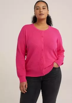 Кардиган CURVE WE Fashion, розовый