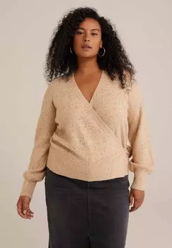 Кардиган CURVE WE Fashion, золотой