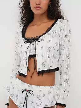 Кардиган цвета оленя For Love & Lemons, розовый