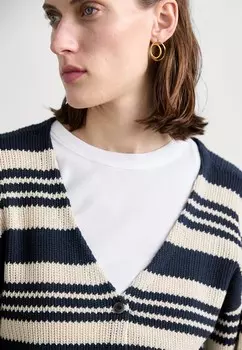 Кардиган CYRUS STRIPE rag & bone, темно-синий