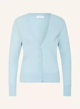 Кардиган darling harbour aus Cashmere, светло-синий