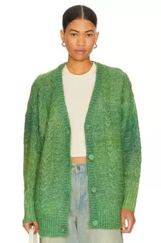 Кардиган DAYDREAMER Ombre, цвет Green Jade