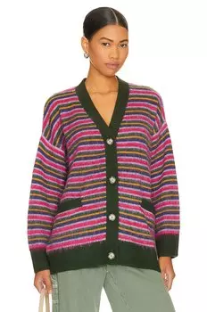 Кардиган DAYDREAMER Stripe, цвет Garden Bloom