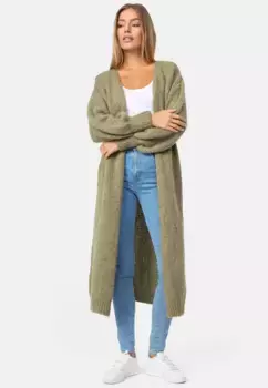 Кардиган Decay классического дизайна, хаки