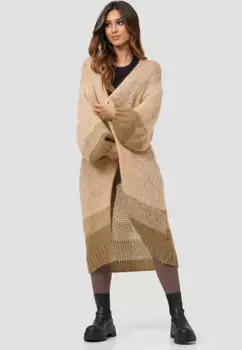 Кардиган Decay в великолепном дизайне, цвет Camelfarben