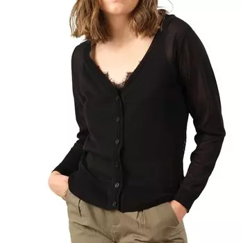 Кардиган Deeluxe Dentelle Milsa, черный