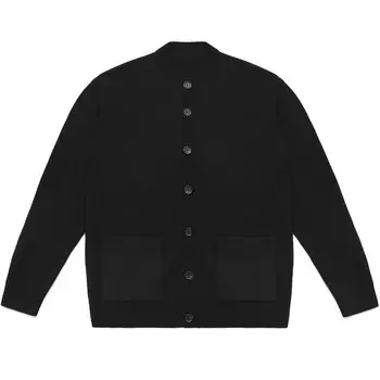 Кардиган Deep Breath из 100% кашемира унисекс, пепел