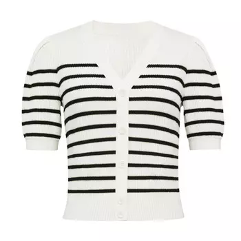 Кардиган Deep Breath в полоску, хаки