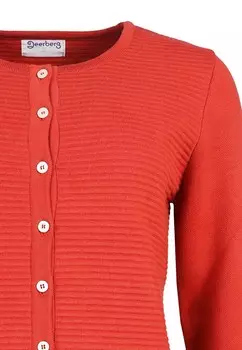 Кардиган Deerberg, светло-красный