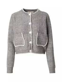 Кардиган Derhy Knit Cardigan, цвет mottled grey
