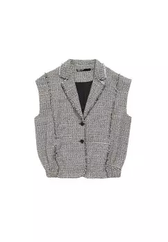 Кардиган DESFLECADO TWEED MARFIL Bimba Y Lola, цвет Marfil