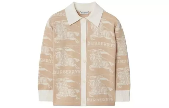 Кардиган детский Burberry, кремовый
